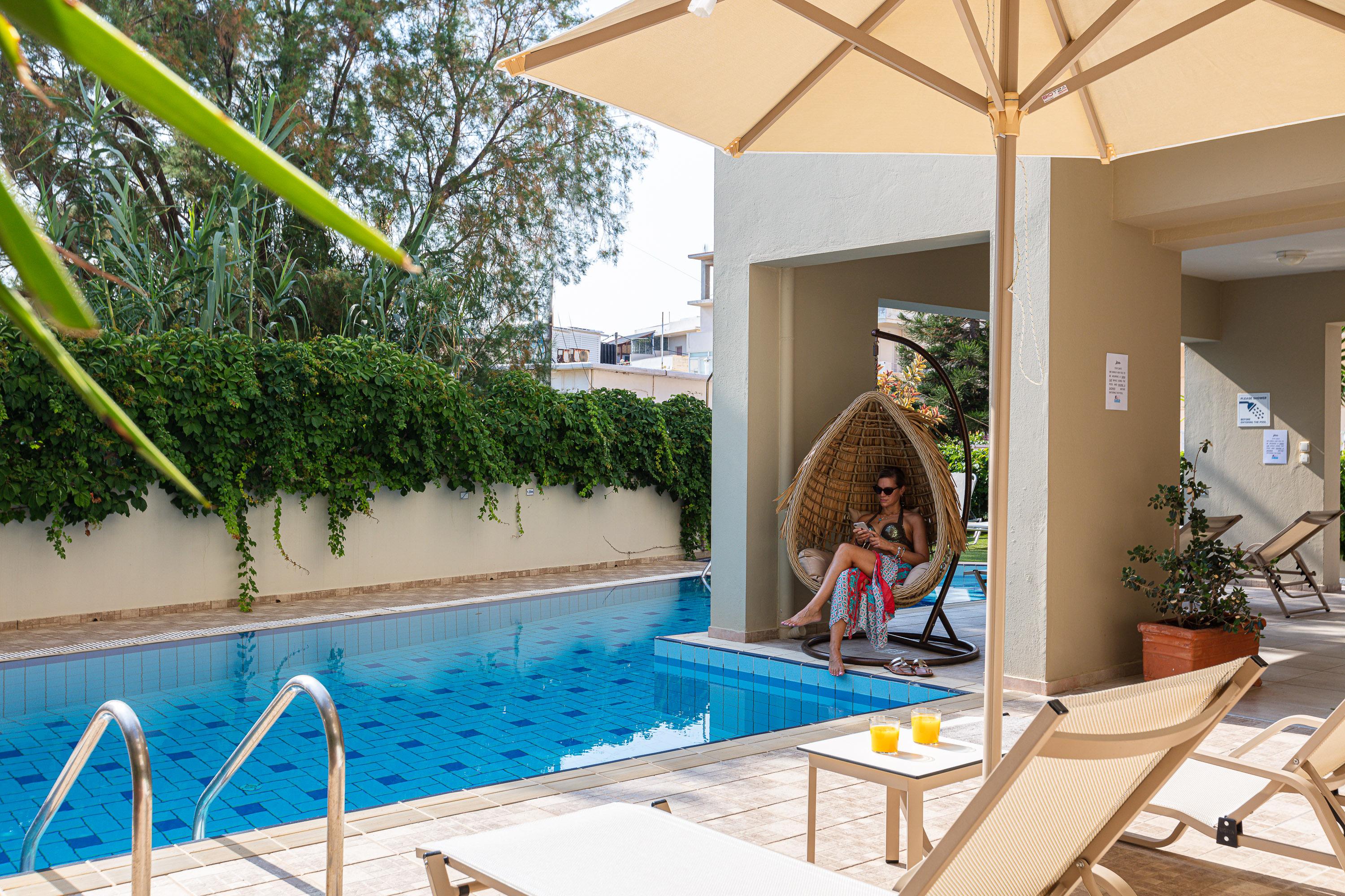 Batis Beach Hotel Ретимно Екстериор снимка
