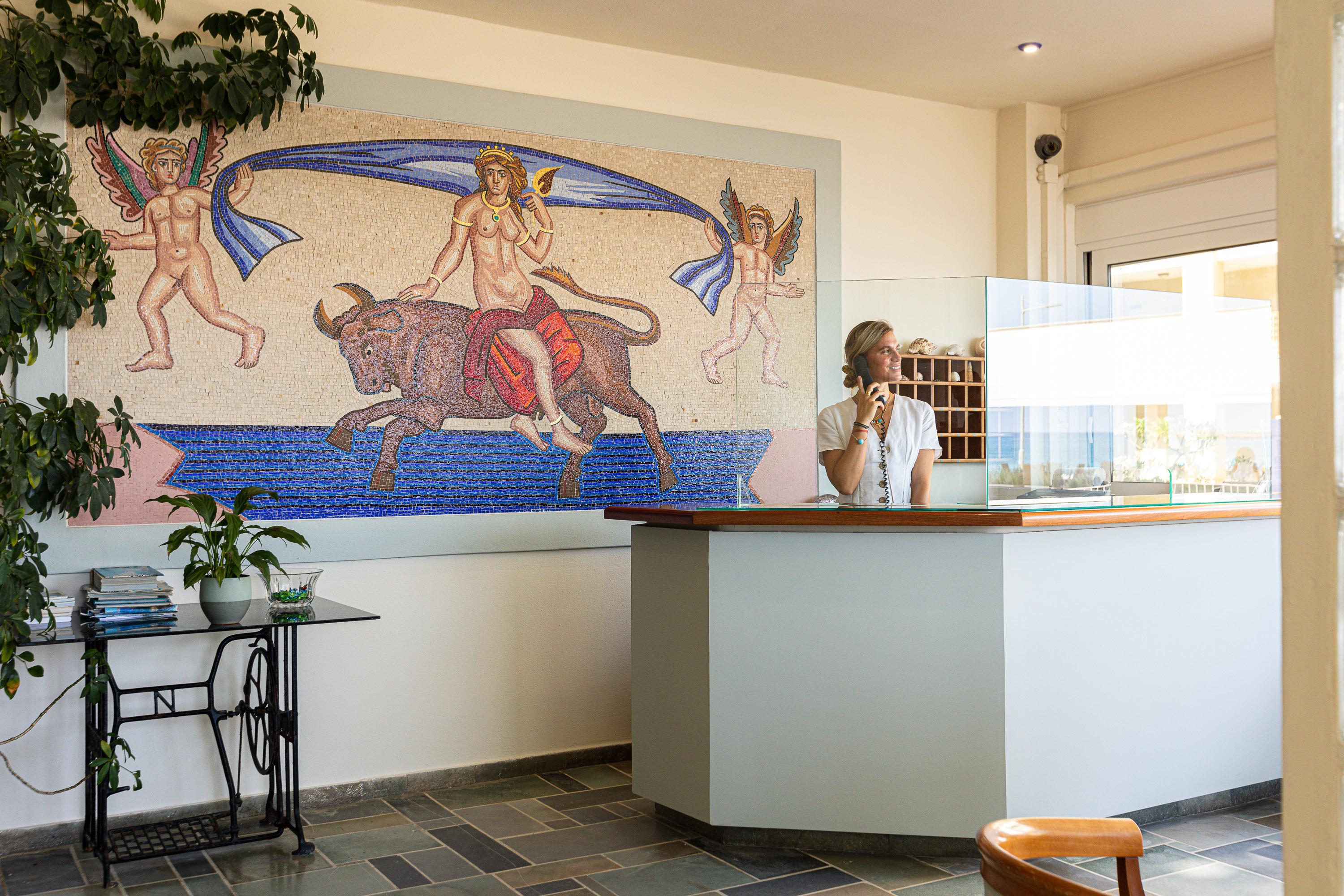 Batis Beach Hotel Ретимно Екстериор снимка